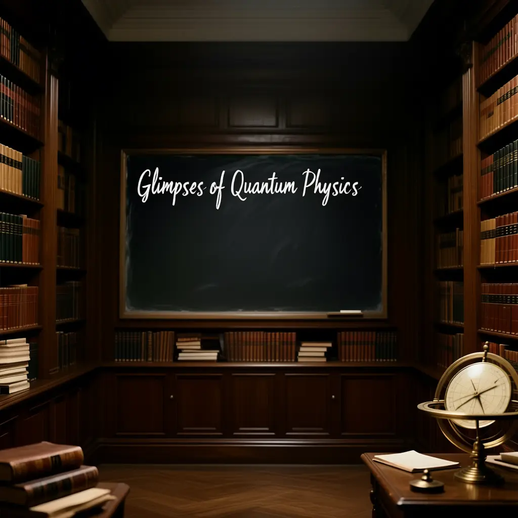 Poster of Glimpses of Quantum Physics